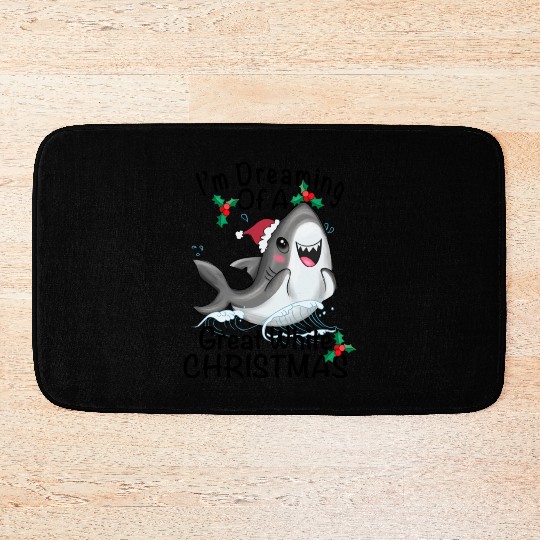 Great White Christmas Bath Mats