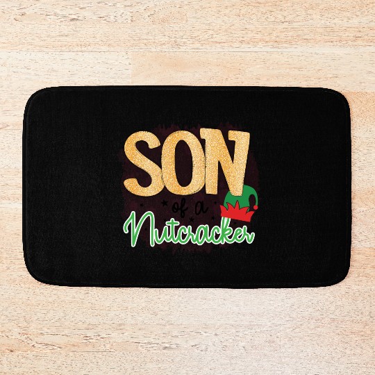 Son Of A Nutcracker Bath Mats