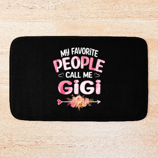 My People Call Me Gigi Bath Mats