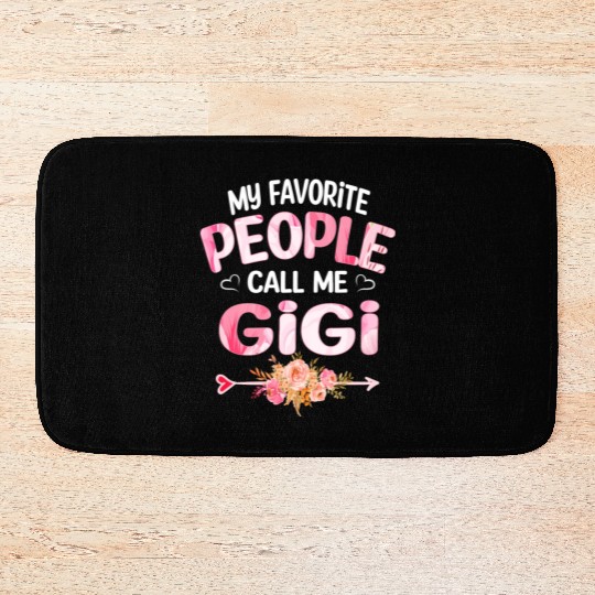 My People Call Me Gigi Bath Mats