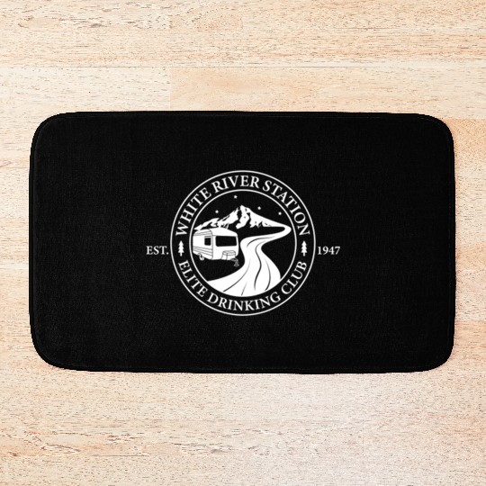 White River Elite Drinking Club Bath Mats