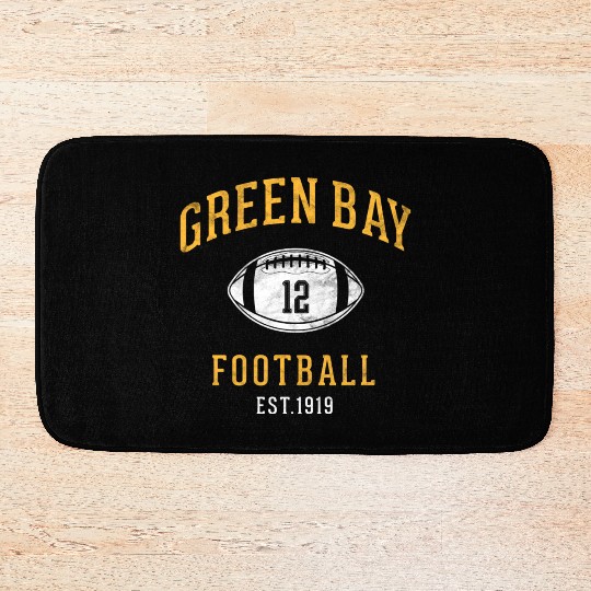 Green Bay On Their Way To The Super Bowl Bath Mats