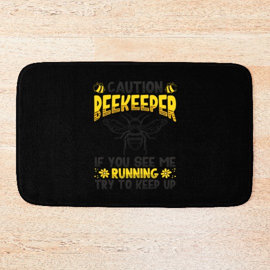 Beekeeper Idea Beekeeping Honey Bee Lover Bath Mats