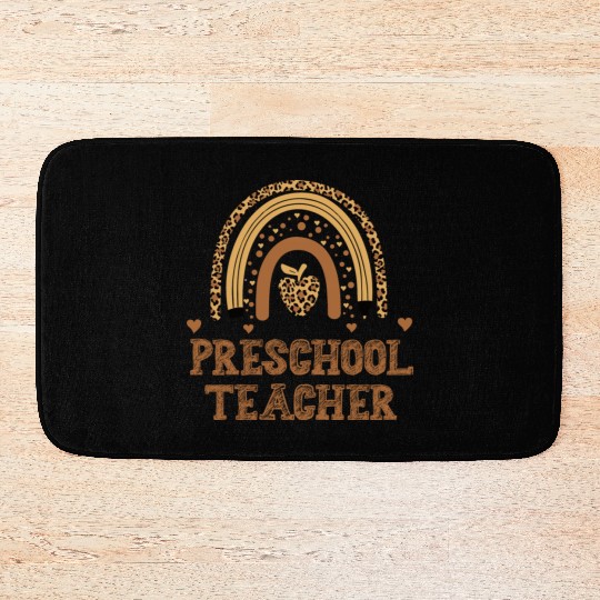 Pre School Teacher Pre Kindergarten Teacher Bath Mats