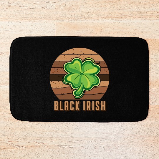 Patrick Day African Irish Bath Mats