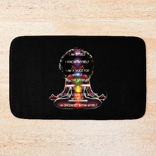 Yoga for Stress Relief Bath Mats: Find Serenity With