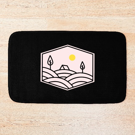 Camping Nature Wild Bath Mats