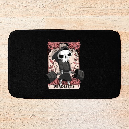 DEADLIFTS Tarot Card - Fitness Bath Mats
