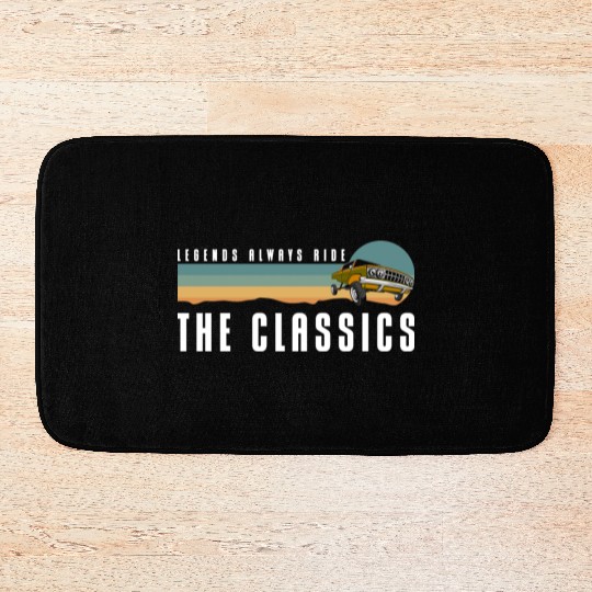 Classic Car Muscle Car Mechatronics Engineer Motor Bath Mats