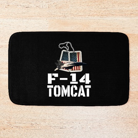 F 14 Tomcat US Flag Bath Mats