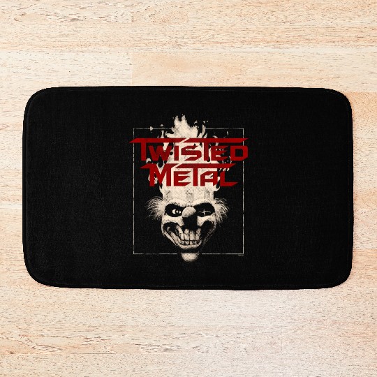 Twisted Metal Sweet Tooth Bath Mats
