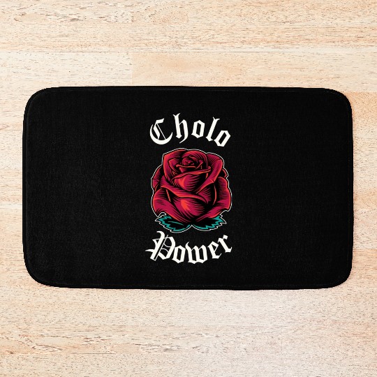 Cholo Power Mecan Chicano Cholo For Cholo Bath Mats