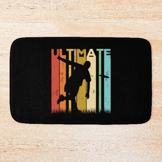 Ultimate Frisbee Frolf Disc Golf Flying Disc Sport Bath Mats