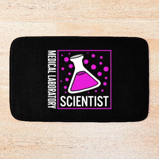 Science Bath Mats, Medical Laboratory Scientist Bath Mats,