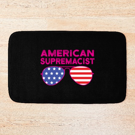 American Supremacist American Flag Merica Usa Bath Mats