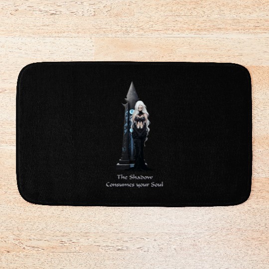 The Lady of the Shadow Bath Mats
