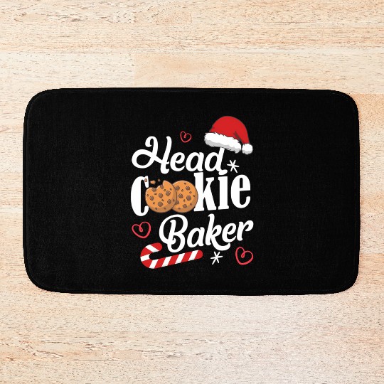 Head Cookie Baker Bath Mats