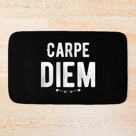 Carpe diem - Seize the Day Bath Mats