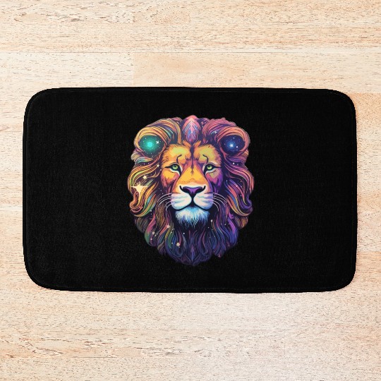 Lion Celestial - Celestial Serenity Bath Mats