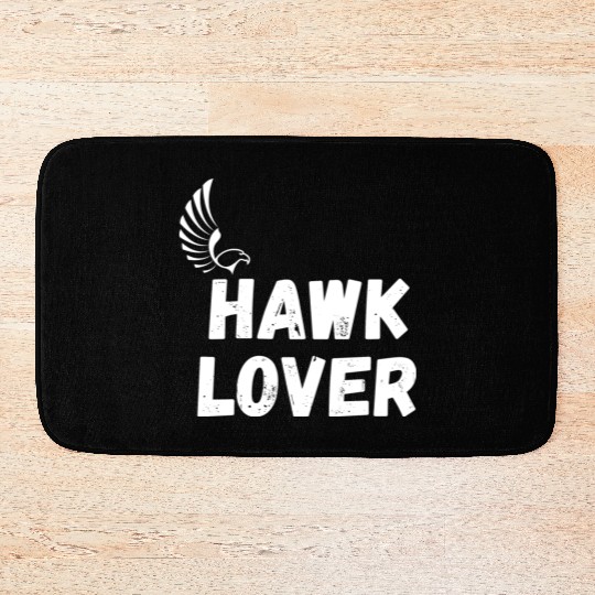 Hawk Lover Bath Mats