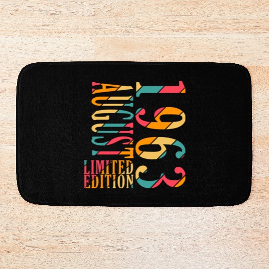 august 1963 Anniversary august 1963 august Bath Mats