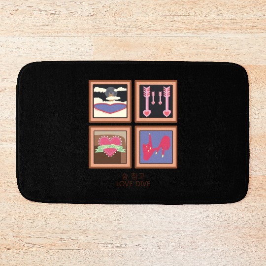 Narcissistic My God I Love It Bath Mats