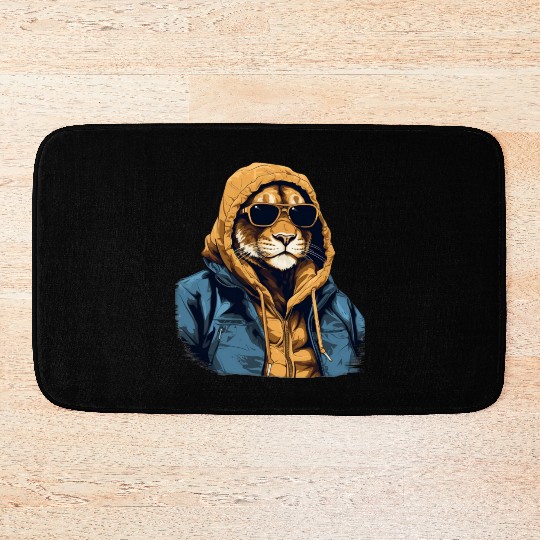 Mountain Lion Street Style | Mountain Lion Lovers Bath Mats