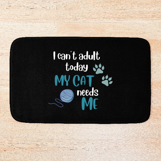 Cat Meme Funny Bath Mats