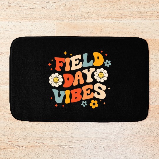 Field Day 2023 Funny Field Day Vibes Teacher Boy Bath Mats