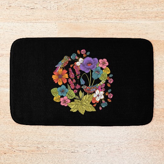 Spring Garden Bath Mats