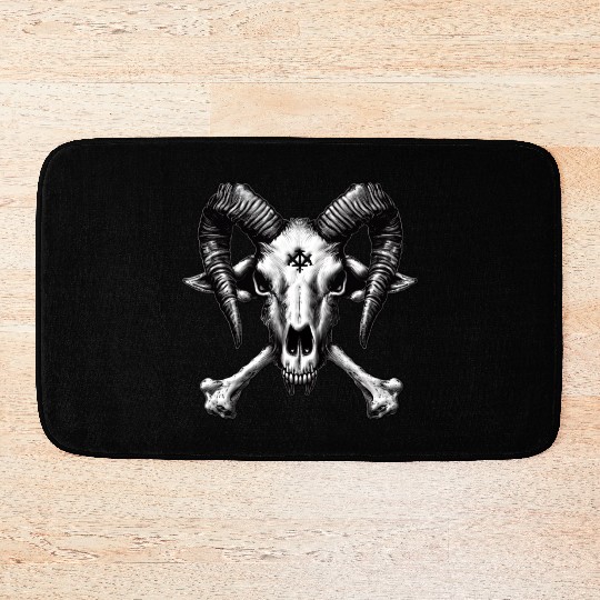Cursed Capricorn Bath Mats