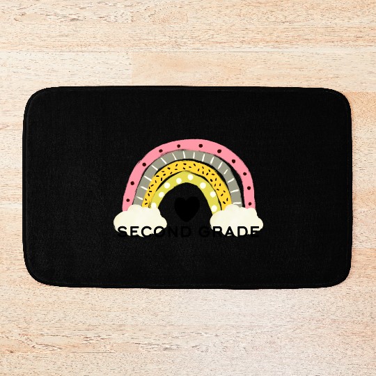 Second Grade Back To School Bath Mats
