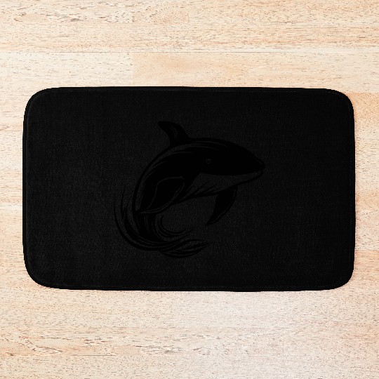 Whale Ocean Marine Bath Mats