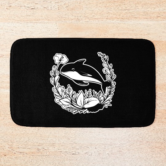 Whale Ocean Marine Bath Mats