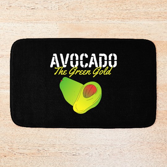 Avocado The Green Gold Bath Mats