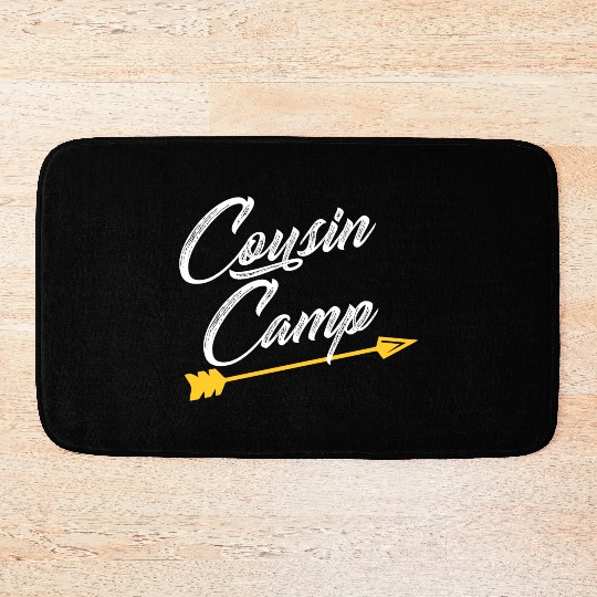 Cousin Camp Arrow Bath Mats