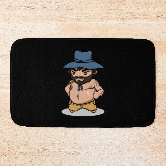 Farmer TeeJ Chibi Bath Mats