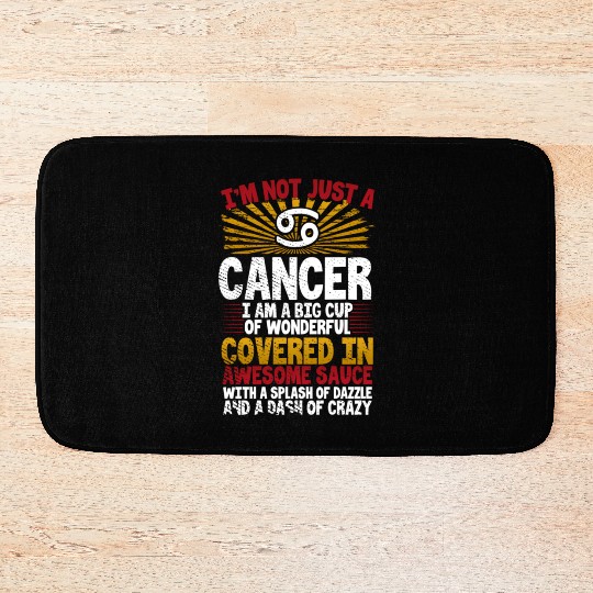 Astrology Sun Sign Cancer Zodiac Traits Bath Mats