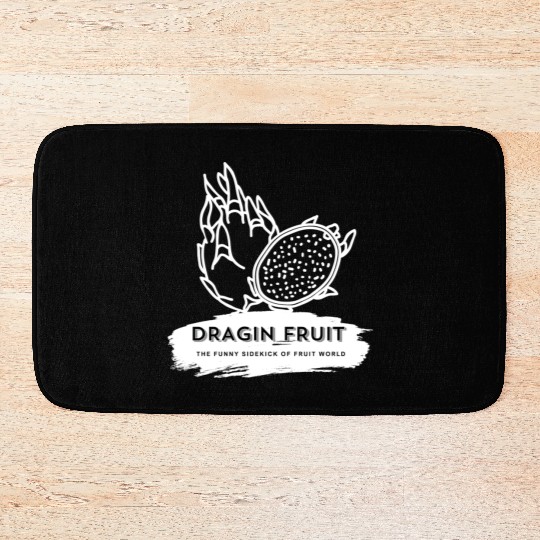 Dragon Fruit The Funny Sidekick Of Fruit World Bath Mats