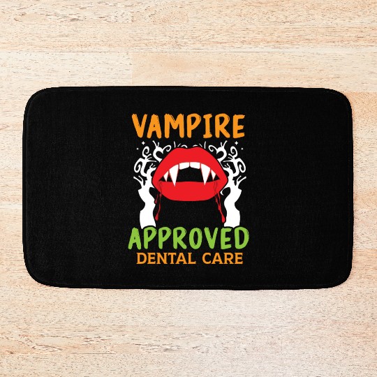 Vampire-Approved Dental Care. Bath Mats