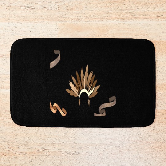 Columbus Day and Indigenous People Day Celebration Bath Mats