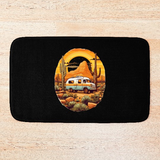 Nature, camping, freedom, independent, gift, Bath Mats