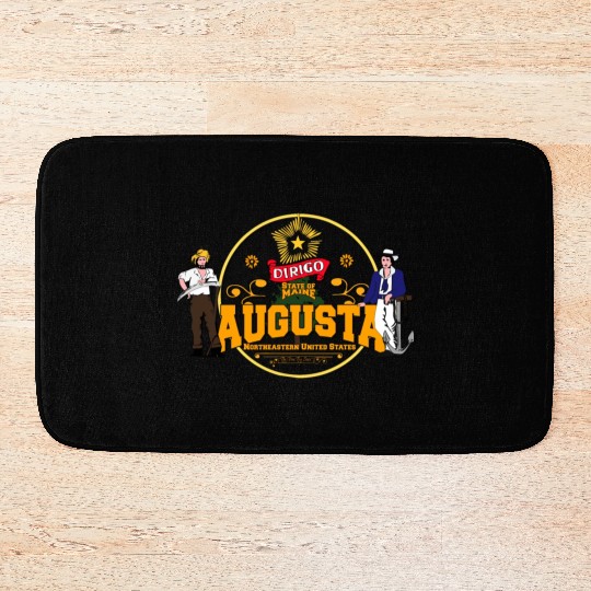 Augusta - State of Maine Bath Mats