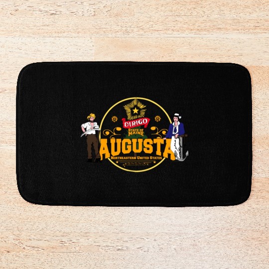 Augusta - State of Maine Bath Mats
