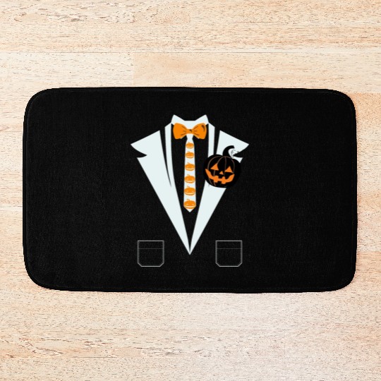 Hilarious Halloween Suit Costume Bath Mats