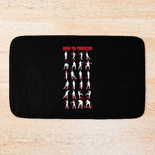 How To Thriller ( for Dark Colours) Bath Mats