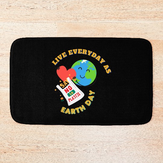 Earth day Bath Mats