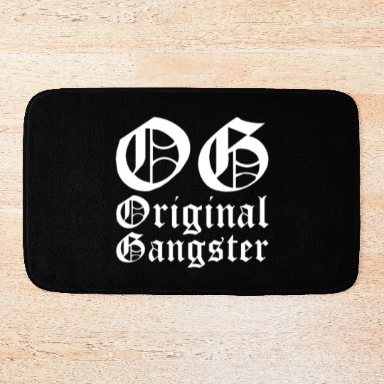 OG Original Gangster Bath Mats