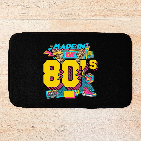 made in 80s Bath Mats