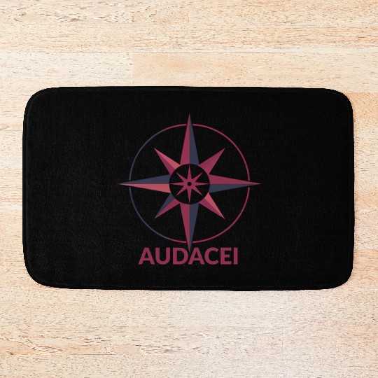 Courageous Evolution: Audacei Color Logo Bath Mats